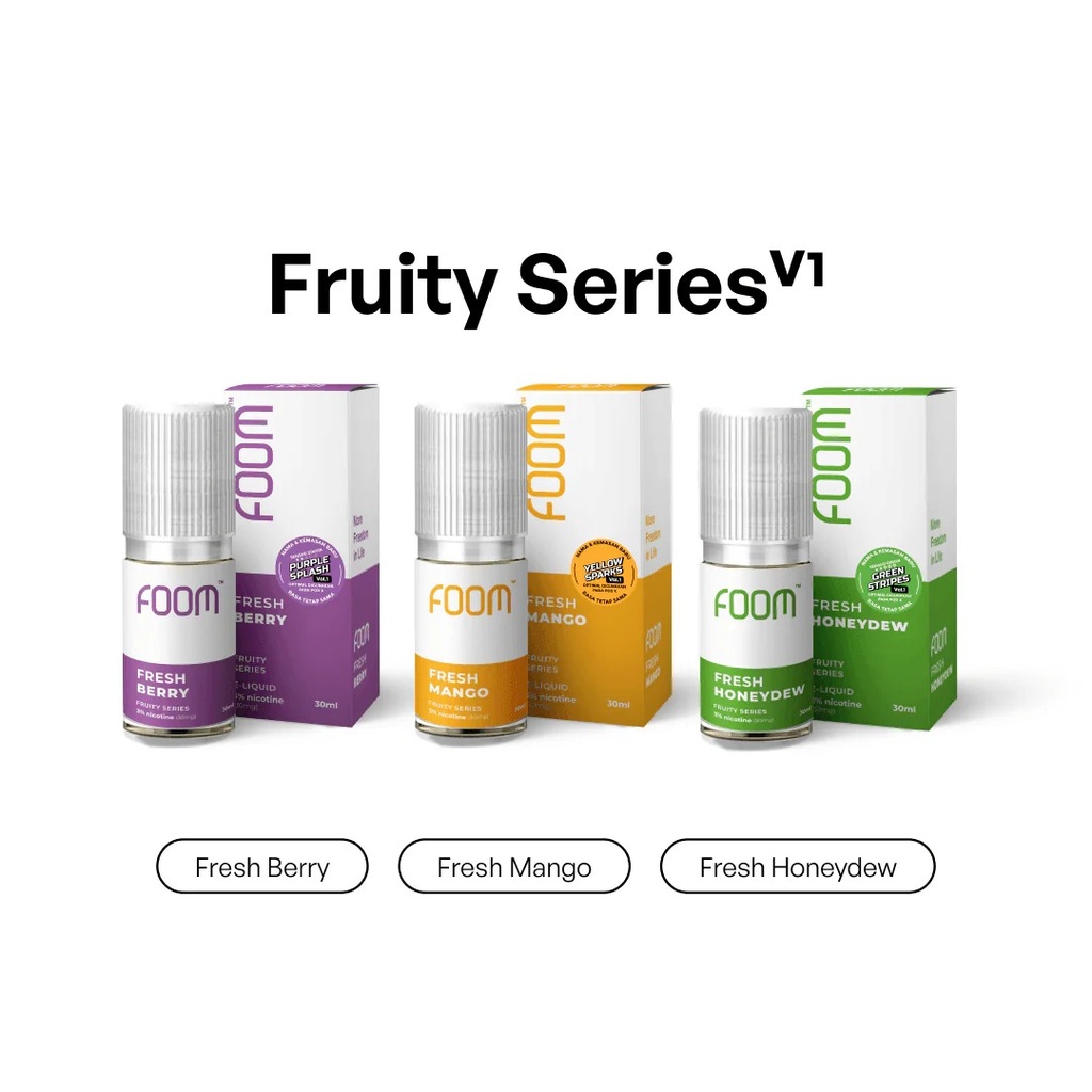 FOOM Fruity Series 30ML 30MG