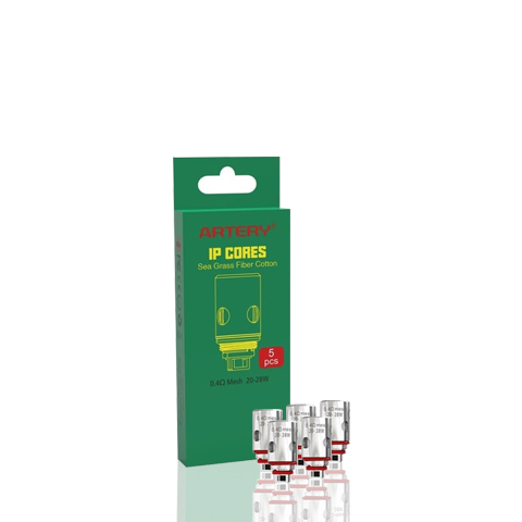 ARTERY IP Cores Mesh Coil 0.4ohm (1 Pack 5pcs)  ( Garansi 1 Minggu Sejak Barang Diterima )