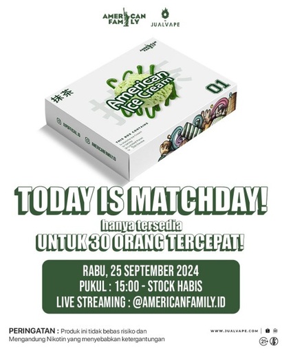 [16067] Exclusive Hampers Lostvape Centaurus P200 x American Ice Cream Matcha 60ML