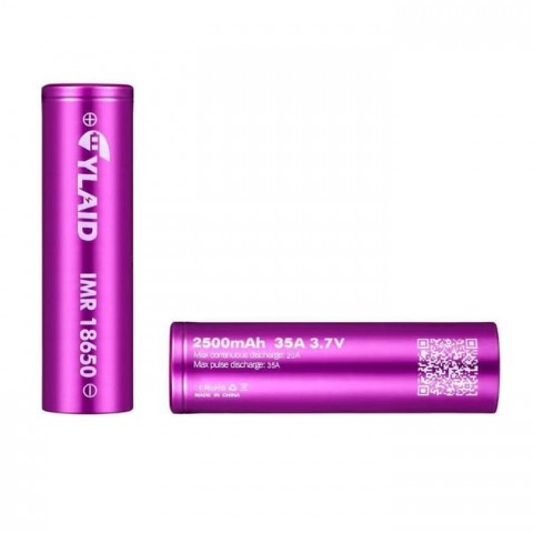 [6861] Cylaid Battery 18650 2500 mAh