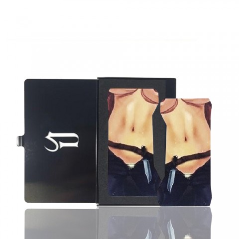 [5389] Skin Dagger Plate Female Frontside