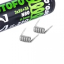 WOTOFO Prebuild Coil 3mm ID Framed Staple Clapton