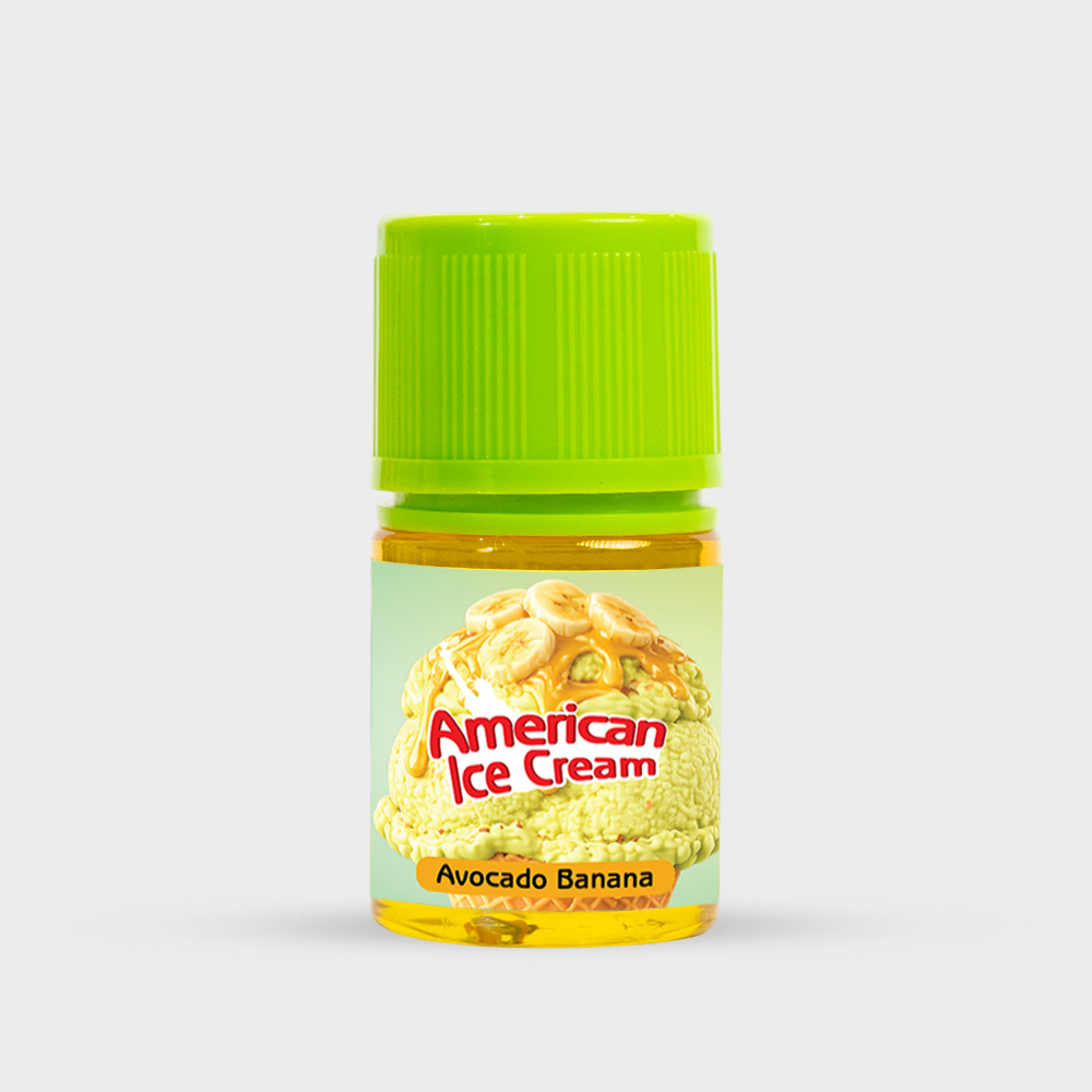 American Ice Cream Avocado Banana 60ML