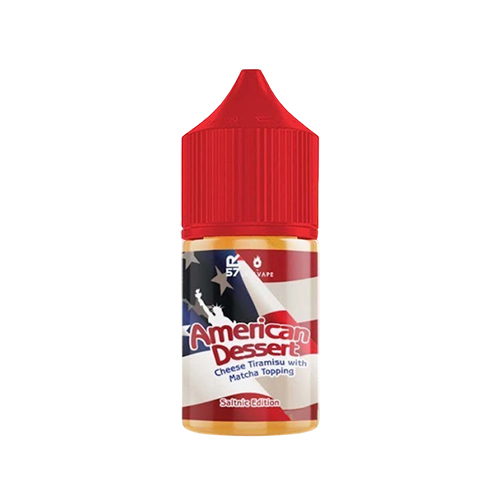 AMERICAN DESSERT Cheese Tiramisu with Matcha Toping Salt Nic 30ML